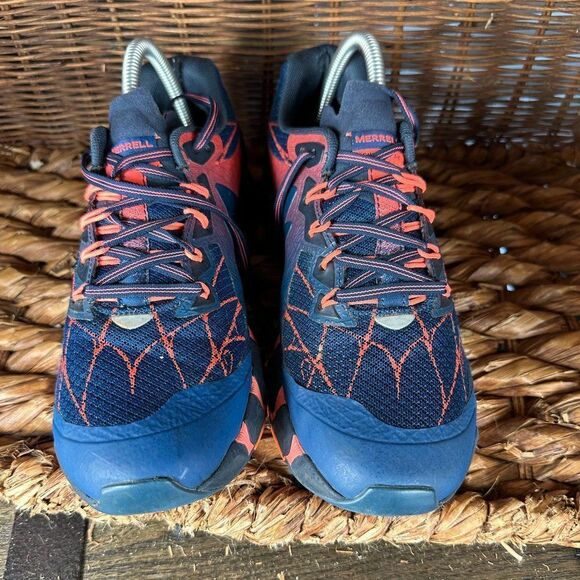 Merrell Women's Sneakers in Blue and Orange - Picture 5 of 7